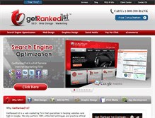 Tablet Screenshot of getranked1st.com